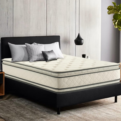 10-Inch Double-Sided Medium Firm Twin Innerspring Pillow Top Mattress