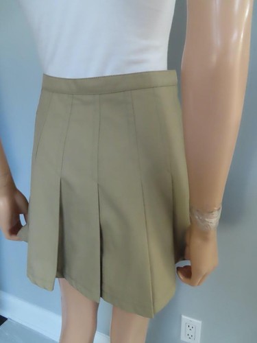 Christian Dior Beige Pleated Mini Skirt F 34/US 2 - Picture 11 of 12