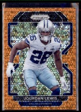 2021 Panini Prizm Football Orange Disco Prizm Jourdan Lewis Cowboys 246