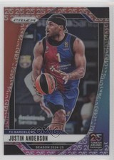 2024 Prizm Turkish Airlines EuroLeague 25th Anniversary Justin Anderson #191 1f8