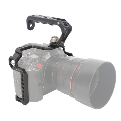NICEYRIG Camera Cage with Top Handle for Canon EOS R5C / R5 / R6 / R6 Mark II - 第 2/8 張圖片