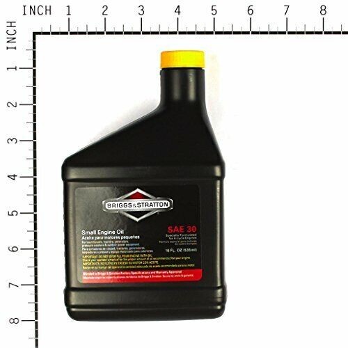 Briggs and Stratton 100005 SAE30 Engine Oil, 18 oz Bottle Lawn Mower Oil