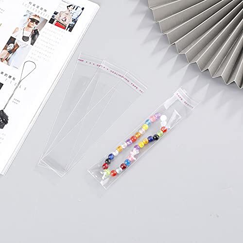 100 Stück Selbstversiegelnde Zellophanbeutel 2x10 Zoll Klar Brezelstabbeutel zum Verpacken - Bild 5 von 7