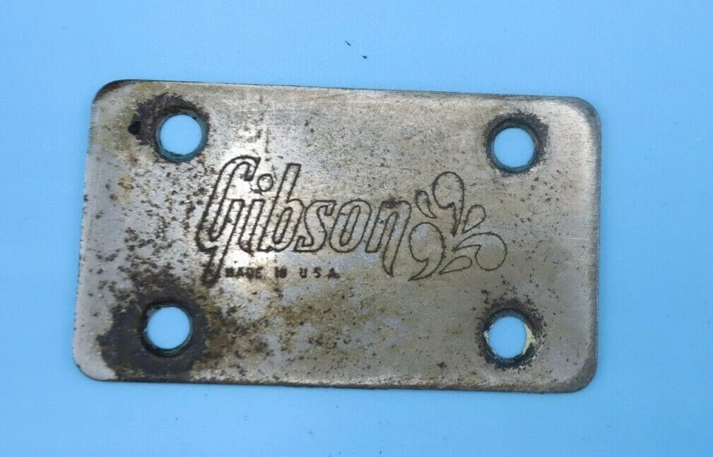 1970s Gibson Grabber Ripper Bass Guitar Neck Plate eBay