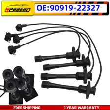 4x OEM Spark Plug Wire Set 90919-22327 for Toyota Celica Corolla Geo Prizm 1.8L