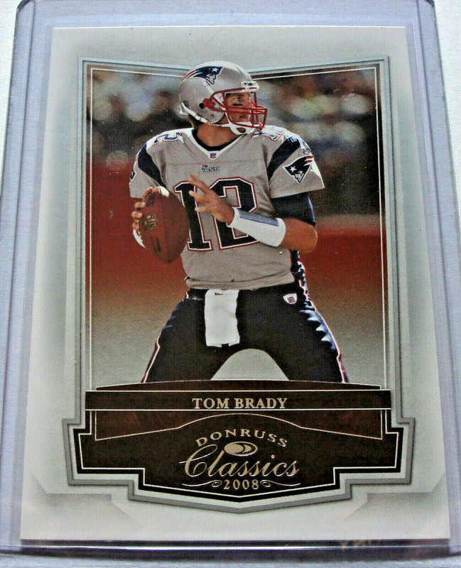 Tom Brady 2008 Donruss Classics #58