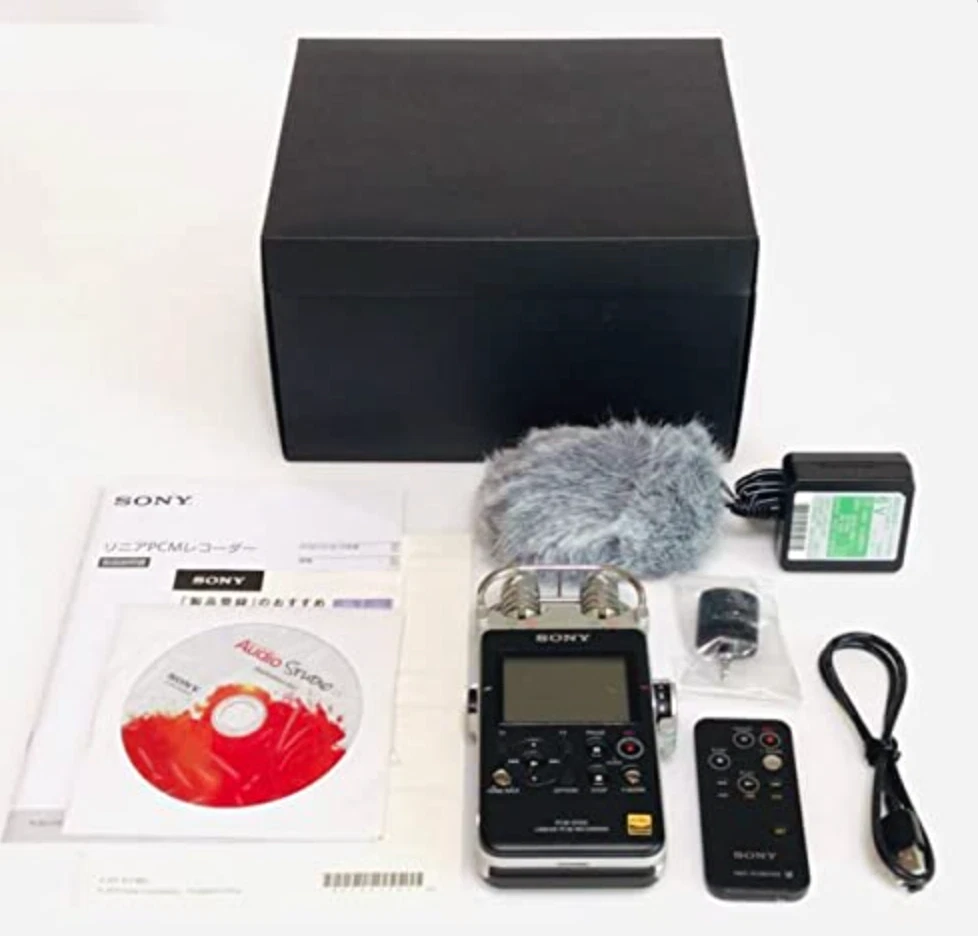 Sony Pcm Recorder Linear 32GB High resolution compatible PCM-D100 Silver