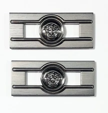 Versace VE 3350 Eyeglasses Gray Matte Replacement Temple Side Icon Logo Genuine