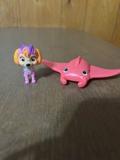 Paw Patrol Aqua Pups SKYE and MANTA RAY Action Figure Spin Master Wrong Pup