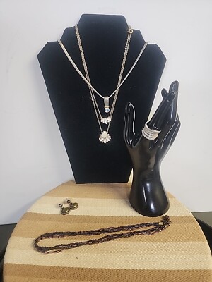 Premier Designs Mixed Jewelry Lot 5Pc, Mixed Metal, Unique