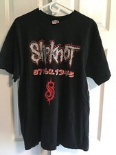 Original 2001 Slipknot Pledge Of Allegiance Tour Shirt XL In Great Condition