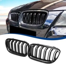 Real Carbon Fiber Front Hood Grille Replacement Fits 09-11 E90 E91 LCI 335i 328i