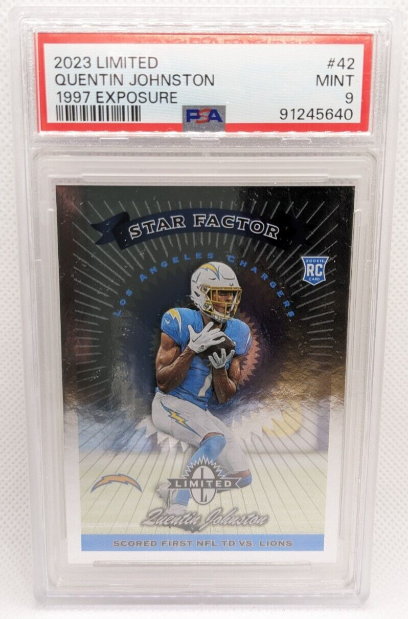 Quentin Johnston Panini Limited 1997 Limited Exposure #42 Base