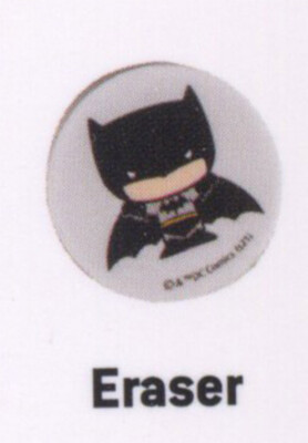 Batman, runder Eraser, Radierer 4 cm, neu