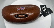New Oakley NFL Buffalo Bills Sunglasses Clamshell Hard Case NWT
