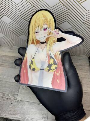 My Dress Up Darling Marin Kitagawa Waifu 3D Lenticular Motion Car Sticker Decal