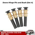<!--F#f_0-->For Nissan Navara D22 D40 Truck 1997-14 Door Hinge Pin and Bushing Kit 4 PC EBSH<!--F/-->