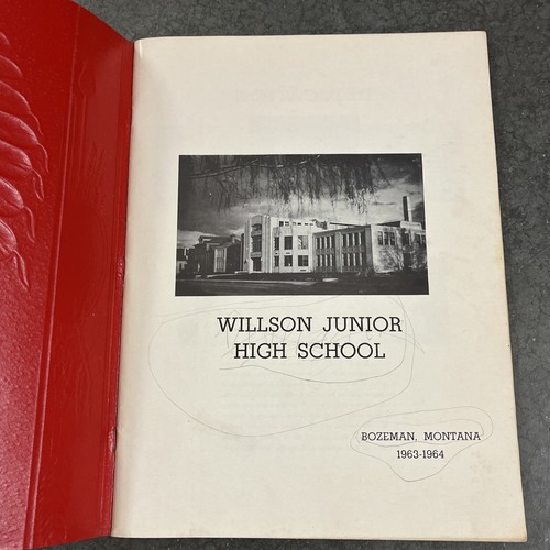Willson Junior High School Yearbook 1963 - 1964 Bozeman Montana - Picture 4 of 8