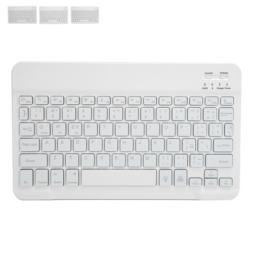 Wireless BT Keyboard 10in With RGB Backlight Square Keycap For Phone Tablet - Picture 11 of 18