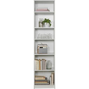 Home Maine Half Width Tall Extra Deep Bookcase White Ebay Image Is Loading Home Maine Half Width Tall Extra Deep Bookcase