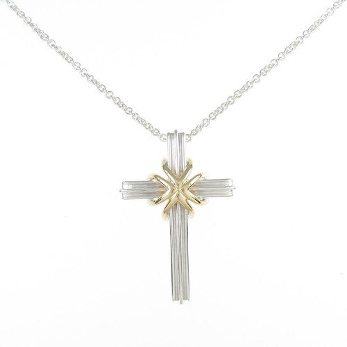 Authentic Tiffany Cross Necklace #270 