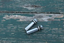 2 *Kurbelkeil 9,5mm Durchmesser  42mm lang DDR verchromt f&uuml;r Diamant