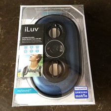iLuv iSP123BLU BLUE SmashBox Pro Portable Stereo Speaker w/ Hands-Free Calling