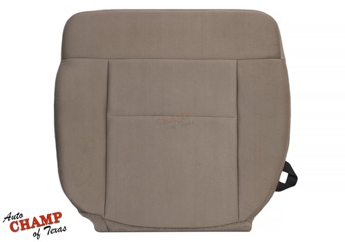 OEM Replacement Driver Bottom Seat Cover For 2007-2008 Ford F150 Single Cab - Pebble Tan Cloth