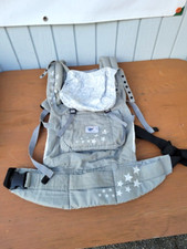 Ergo Baby Carrier Galaxy Gray Stars Hooded