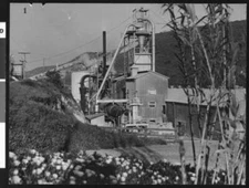 Exterior of Dicalite Company Palos Verdes Hills 1930 California Old Photo