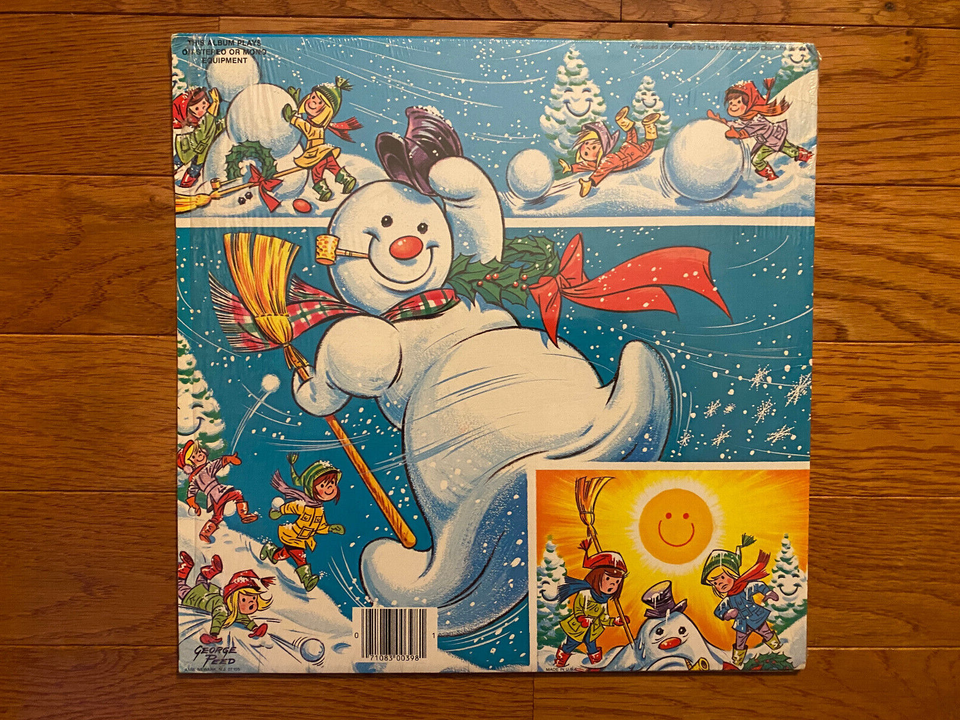 The Peppermint Kandy Kids Frosty the Snowman Peter Pan 1980 Pressing