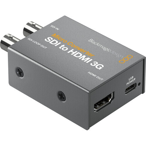 その他 BMD Micro Converter SDI to HDMI 3G(USED) 1080P HDMI To SDI Converter Adapter Coax Coaxial Cable Cord
