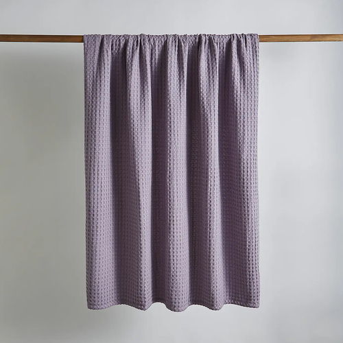 Luxury 100% Recycled Cotton Plain Waffle Blanket Sofa Bed Throw Blanket 120X150 - Picture 9 of 31