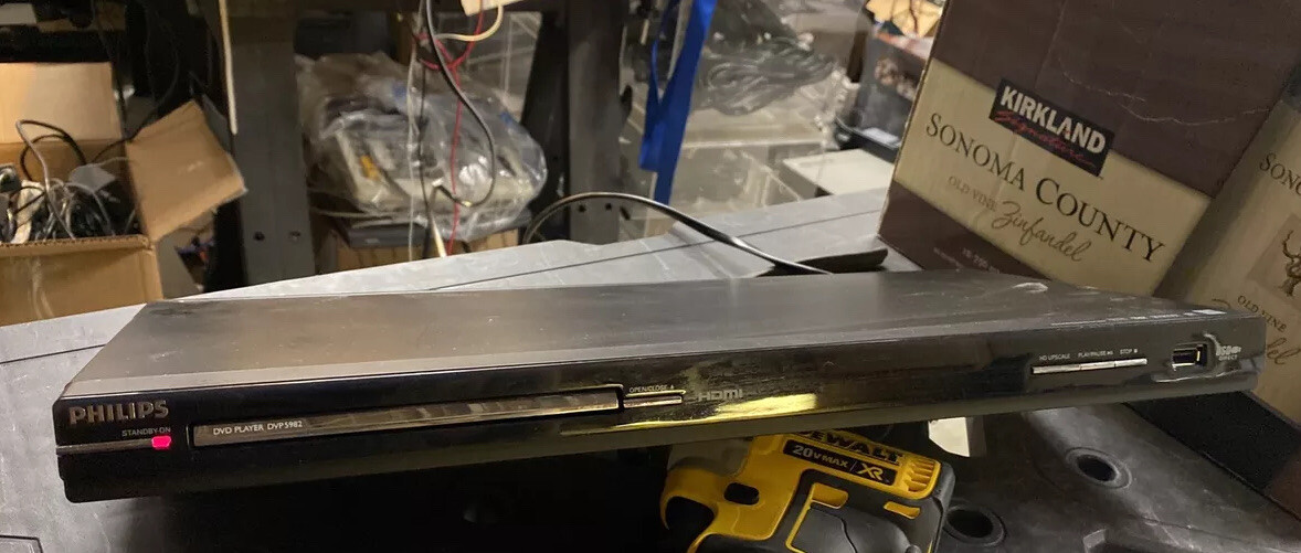 Philips DVP5982 High-Quality DVD Player with Advanced Features-image