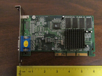 ICUVGA-GW909A 9909-21 Video Card Gainward Nvidia Vanta 8mb AGP IBM PC