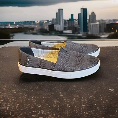 Toms Alpargata  Size 12 Slip On Sneakers Earthwise Casual Womens Shoes