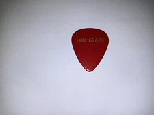 LOU GRAMM of Foreigner Solo All Stars 2022 Concert Tour Stage GUITAR PICK