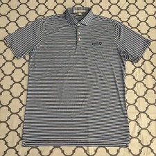Holderness Bourne The Barnes Performance Golf Polo Tailored Fit Men Large Read