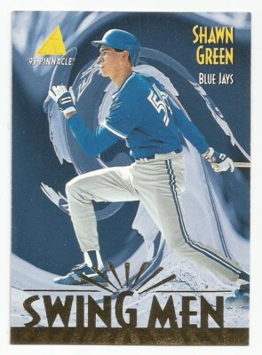 SHAWN GREEN 1995 PINNACLE SWING MEN CARD NM-MT+ CONDITION | eBay