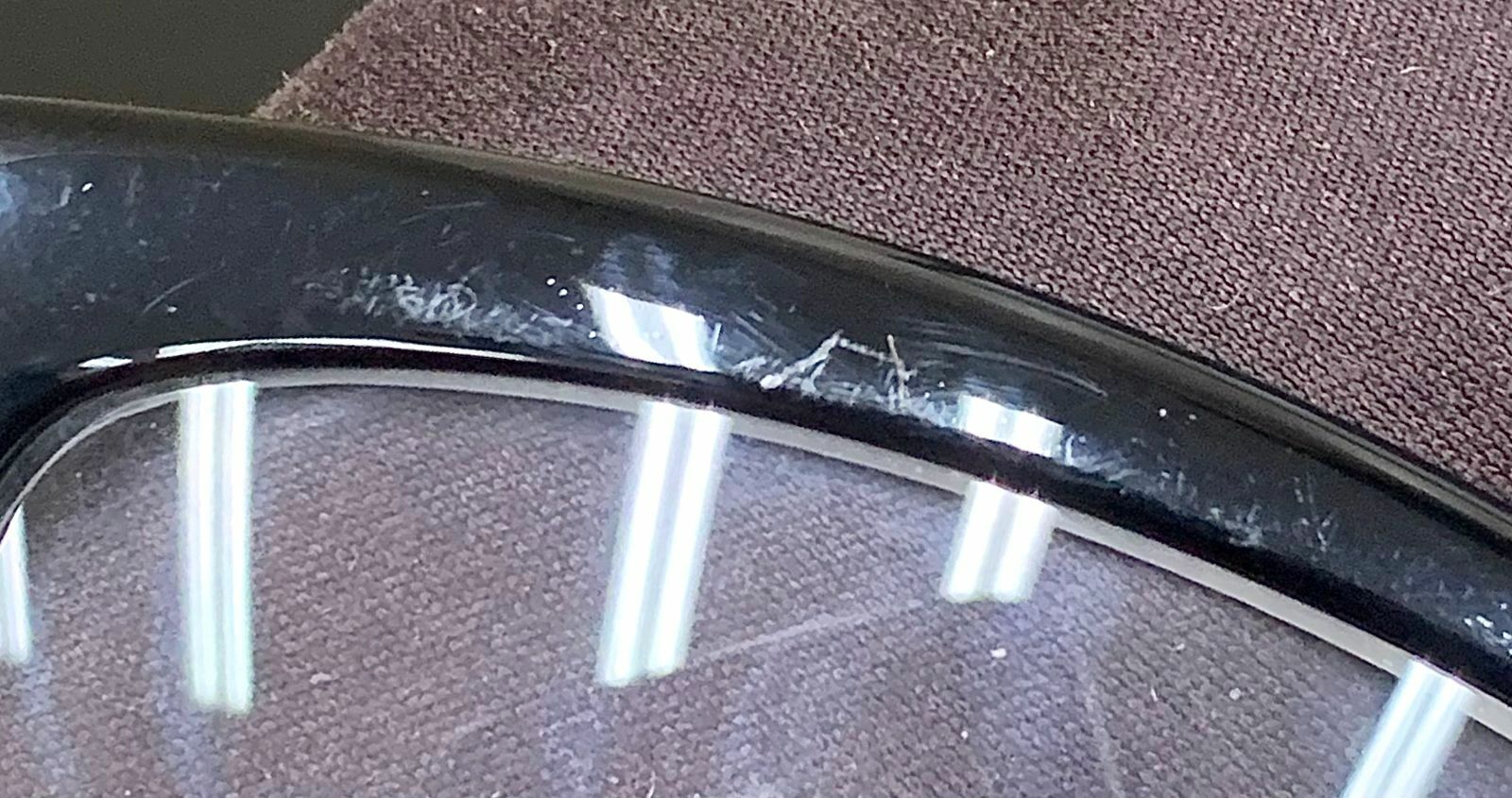 70 Kate Spade Dollie 807 Women Black Rectangle Reading Glasses +2.50