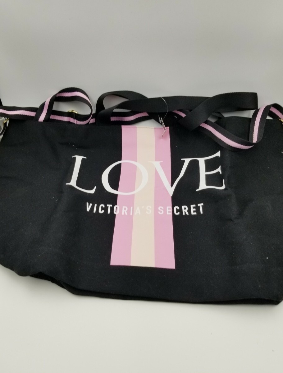 victoria's secretバッグ Victoria's Secret Women's Tote Bag Black Clear V Front