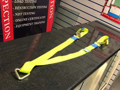 HI VIS Seilwinde Recover Anhängergurt - gleichmäßiges Zugsystem