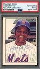 Willie Mays PSA DNA Vintage Signed 1975 SSPC Autograph