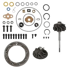 Turbo Rebuild Kit Cast Wheel Vanes Turbine For 03-early 04 6.0l Powerstroke Turbo Rebuild Kit Cast Wheel Vanes Turbine For 03-early 04 6.0l Powerstroke