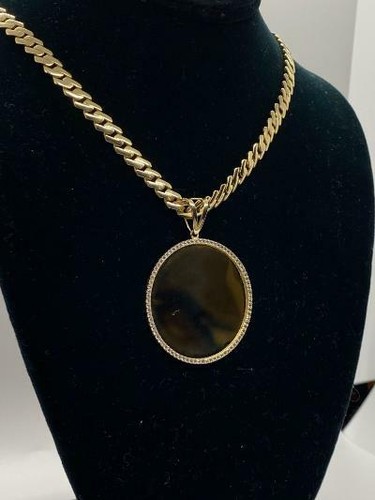14k Yellow Gold Cuban Link With Memory 