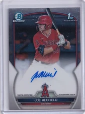 Joe Redfield 2023 Topps Bowman Chrome Signature 1st Bowman Rookie #CDA-JRE