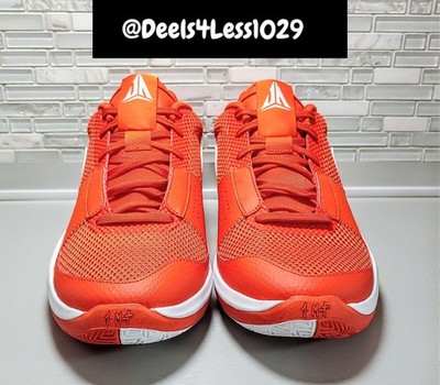 Nike JA 1 TB Mens Size 12.5 Team Orange White HJ7386-802