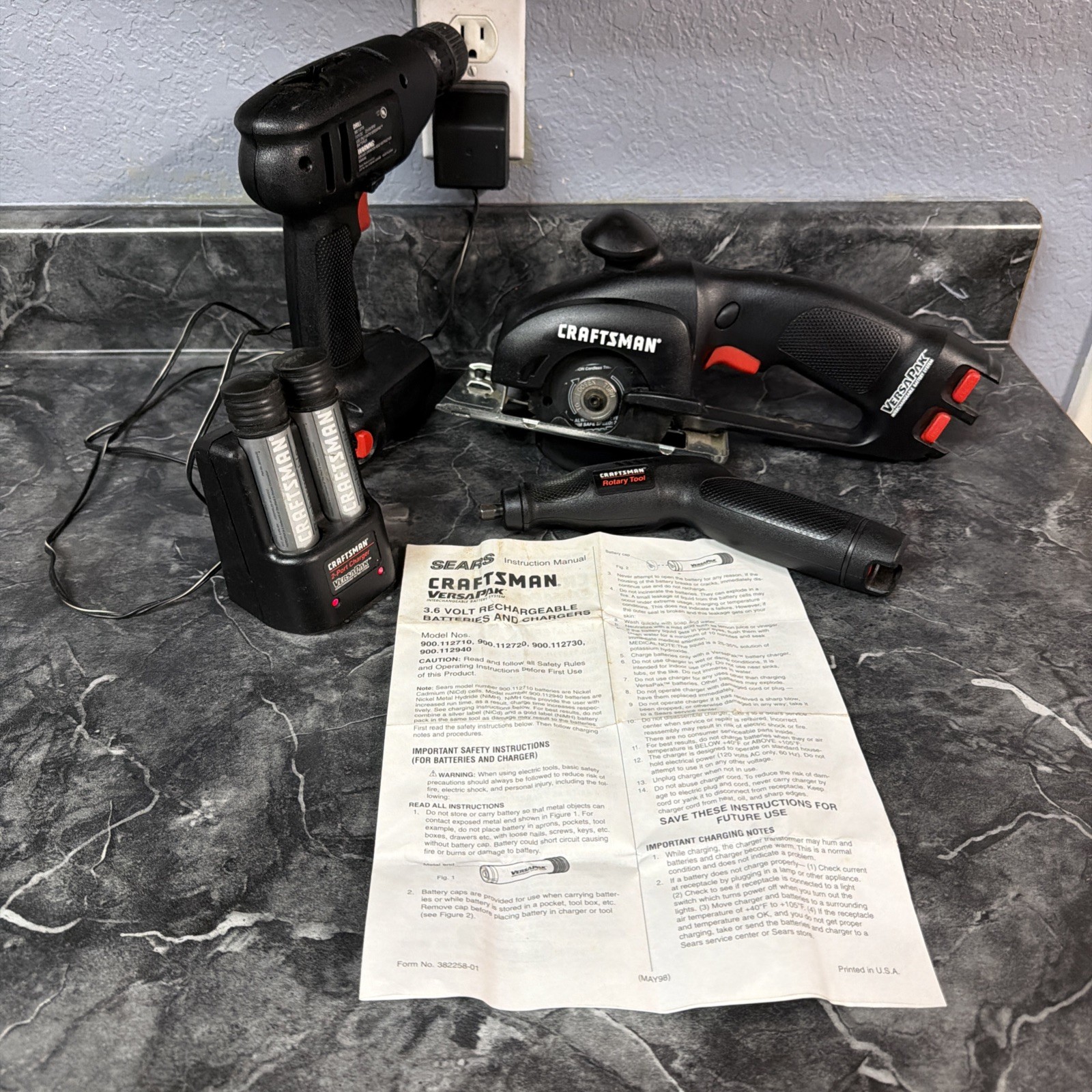 ,circular Trim Saw &rotary Tool Battery/charge