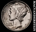 1944 Mercury Dime- Silver- Choice Gem Brilliant Unc++++ Luster No Reserve #J3535