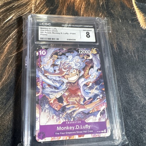 Monkey.D.Luffy graded CGC 8 for sale on eBay